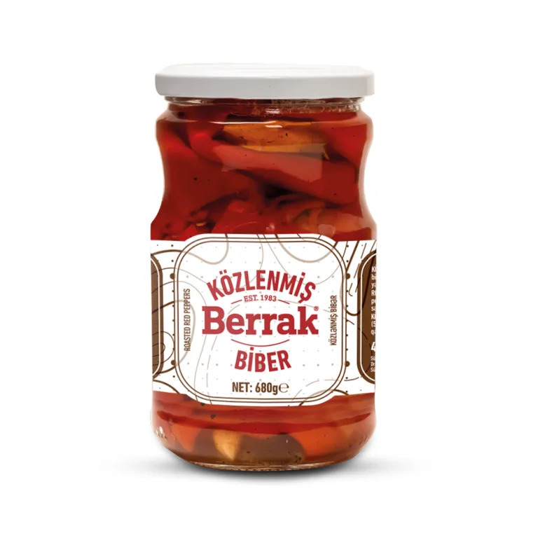 Berrak Közlenmiş Biber (Bütün) 12*720 ml