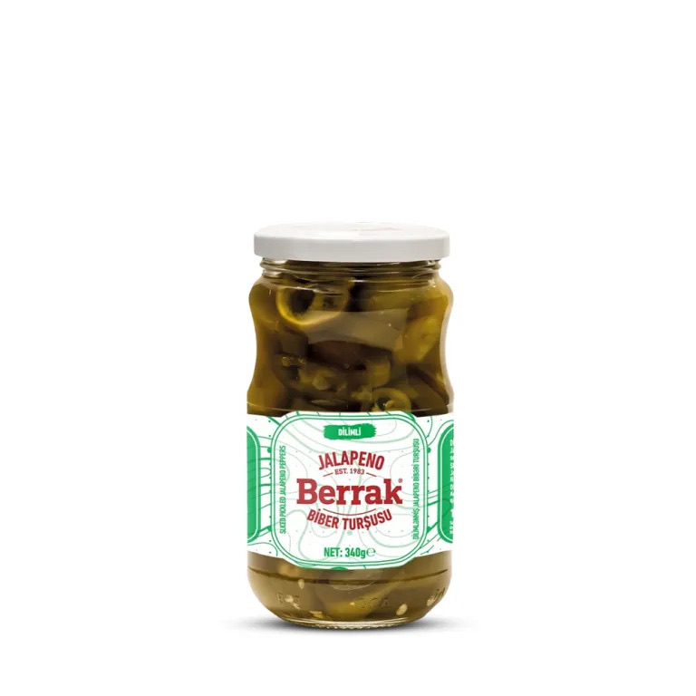 Berrak Jalapeno Biber Dilimli 12*370 ml