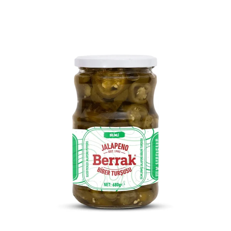 Berrak Jalapeno Biber Dilimli 12*720 ml