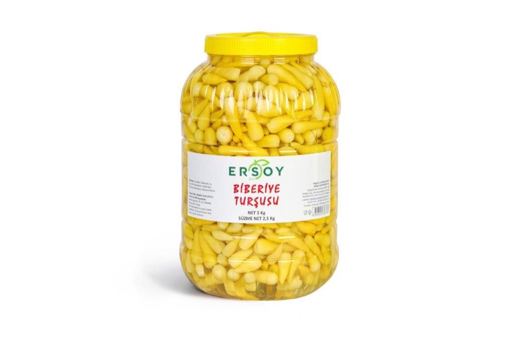 Ersoy Biberiye Turşu 5 lt Pet (Net 2,5kg)