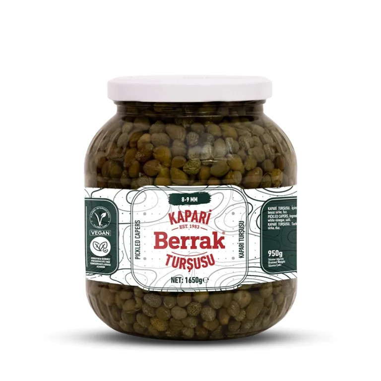 Berrak Kapari Çiçeği (8-9mm) 6*1700 ml