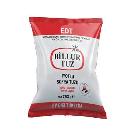 BİLLUR TUZ 30*750 gr edt.