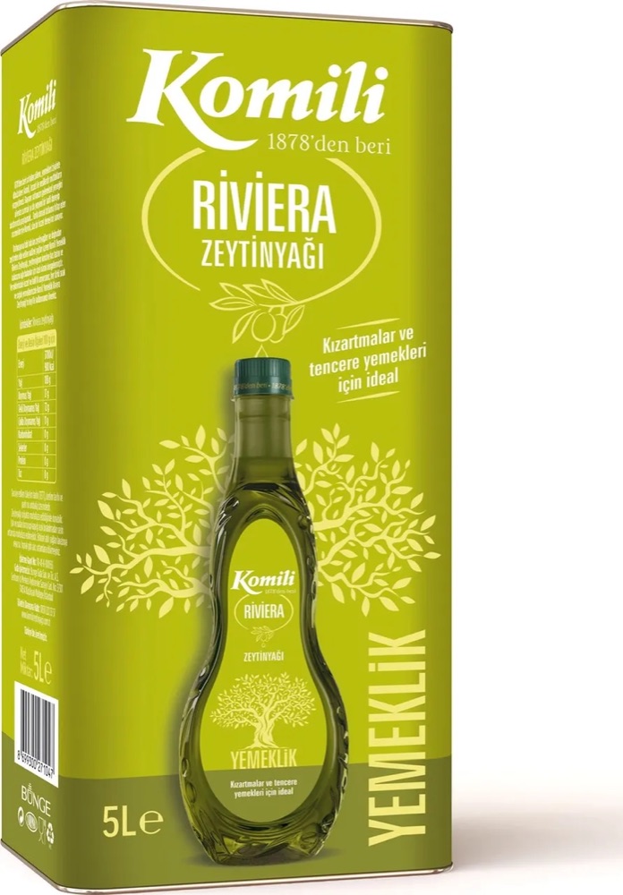Komili Riviera Zeytinyağı 5 lt