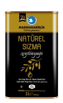 M.Birlik Naturel Sızma Z.Yağı 3 lt Tnk