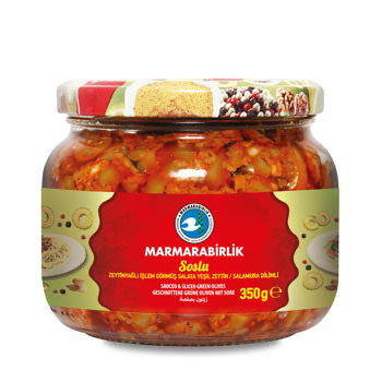 M.Birlik Soslu Zeytin 12*350 gr