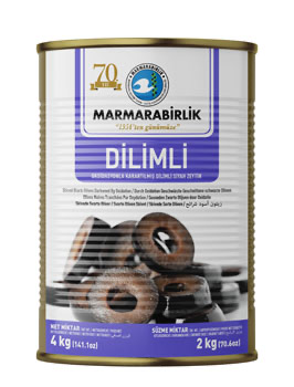 M.Birlik Siy.Dilimli Zey.2 kg Tnk