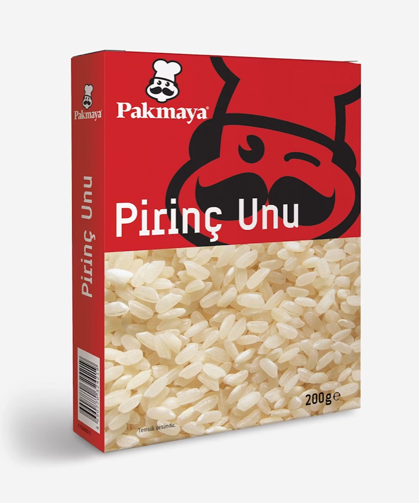 Pakmaya Pirinç Unu 200gr*12