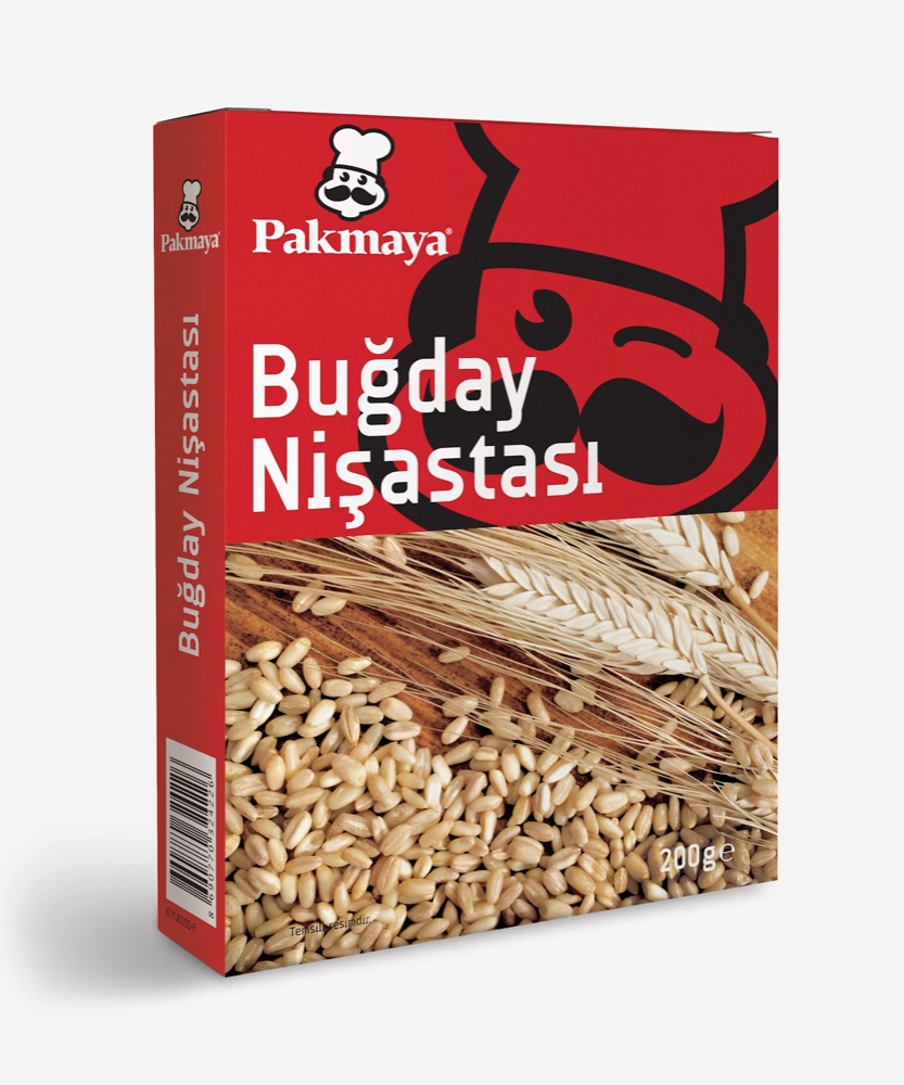 Pakmaya Buğday Nişastası 200gr*12