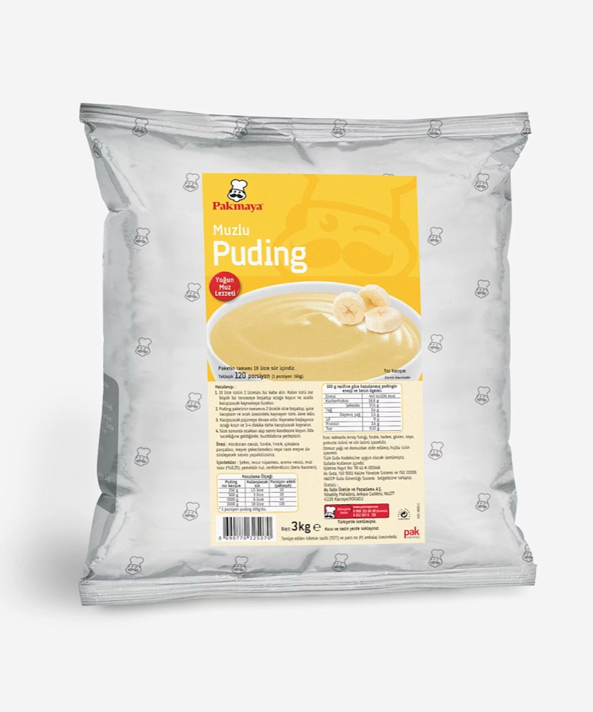 Pakmaya Muzlu Puding 3 kg