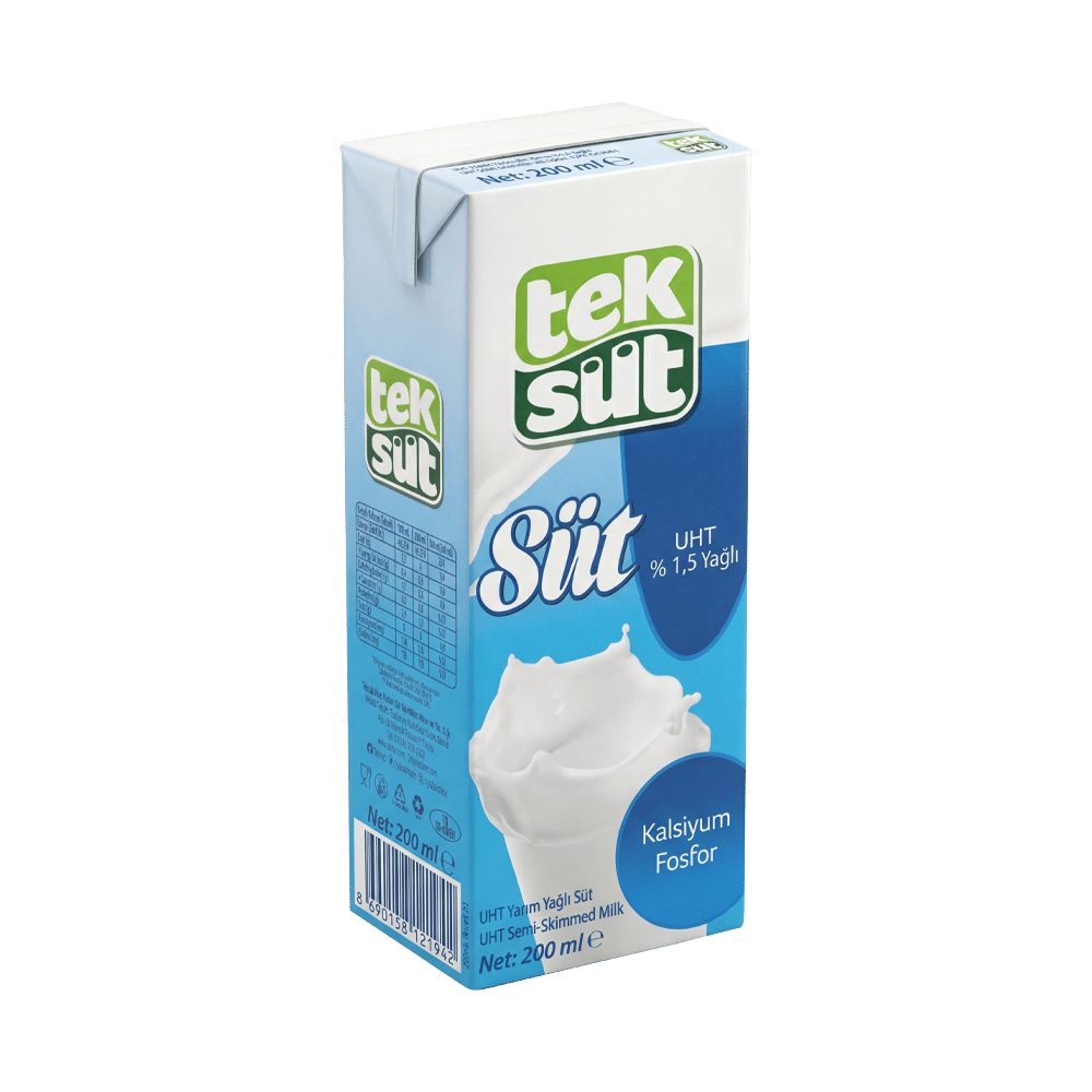 Teksüt Süt Y.Yağlı 27*200ml