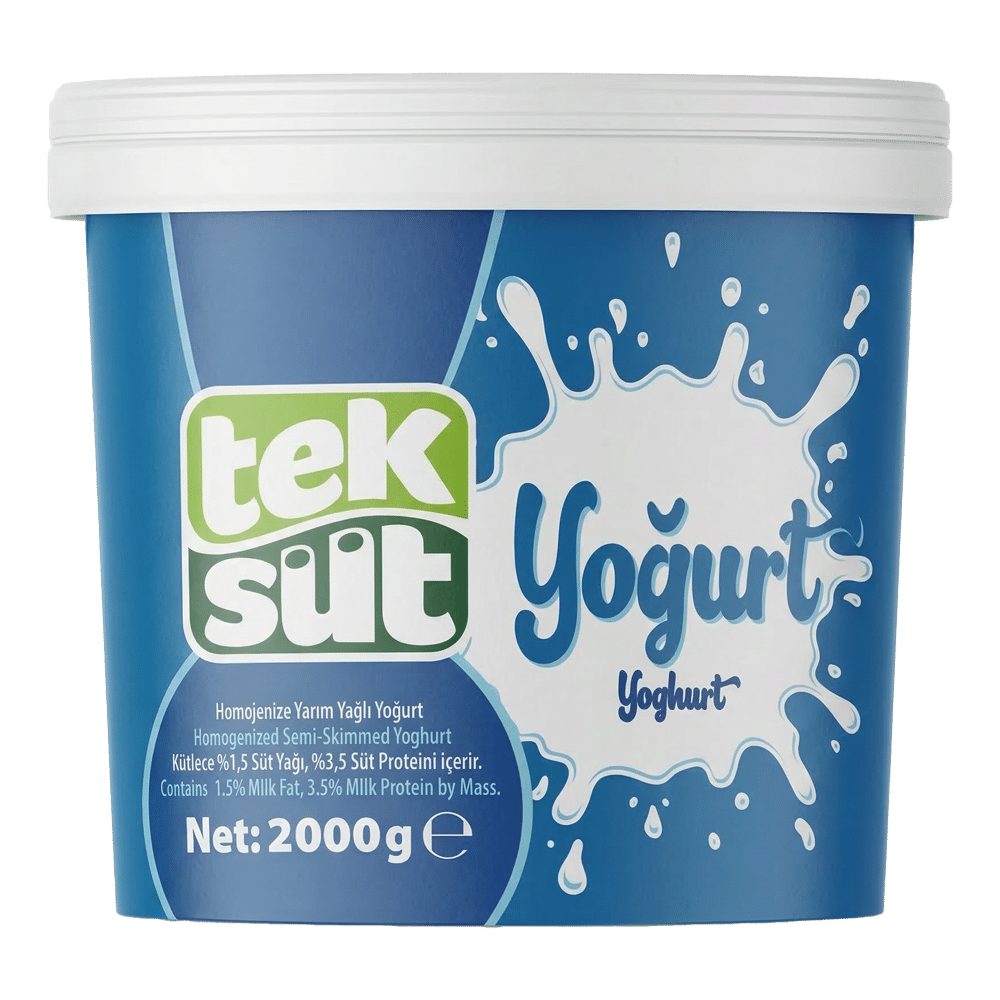 Teksüt Y.Yağlı Yoğurt 2 kg.