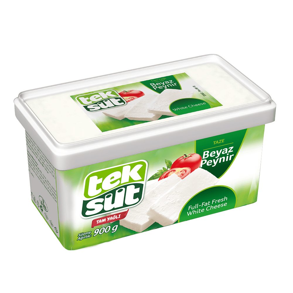Teksüt Beyaz Peynir Tamyağlı 900gr(Kültürlü)
