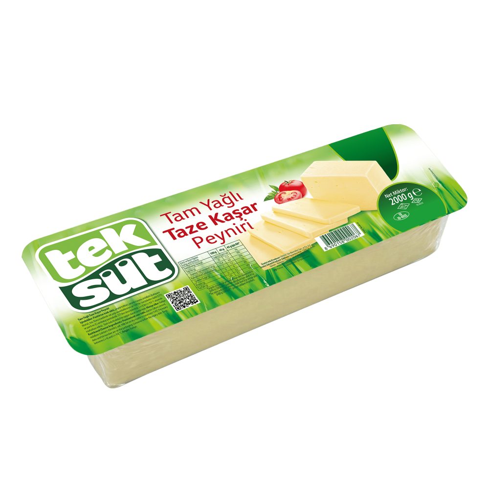Teksüt Taze Kaşar Peyniri 2000gr.